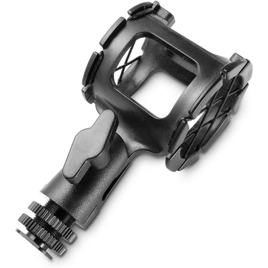 Microphone Universal Stand Adapter Shock Mount Shock Mount Shock Absorber with Cold Shoe 1859