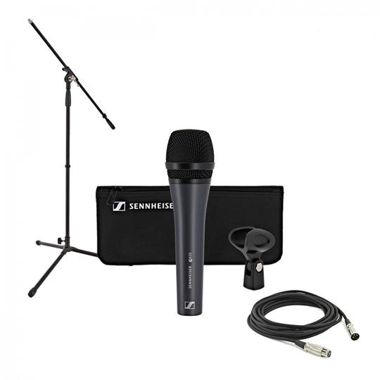 Sennheiser e835 Cardioid Vocal Microphone with Stand and Cable