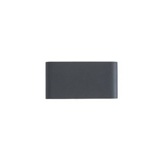 Larissa Rudozem Outdoor Sconce Wall Lamp 2 Light 6W 3000K Aluminum t Dark Grey IP65