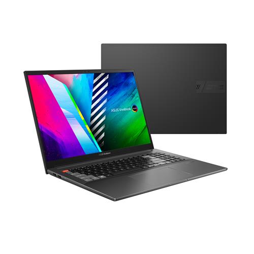 ASUS VivoBook Pro 16X OLED M7600QC-L2002T 5800H Notebook 40.6 cm (16") WQUXGA AMD Ryzen 7 16 GB DDR4-SDRAM 1000 GB SSD NVIDIA GeForce RTX 3050 Wi-Fi 6 (802.11ax) Windows 10 Home Black