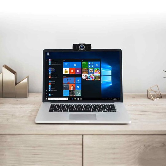 Port Webcam HD 1080 Black