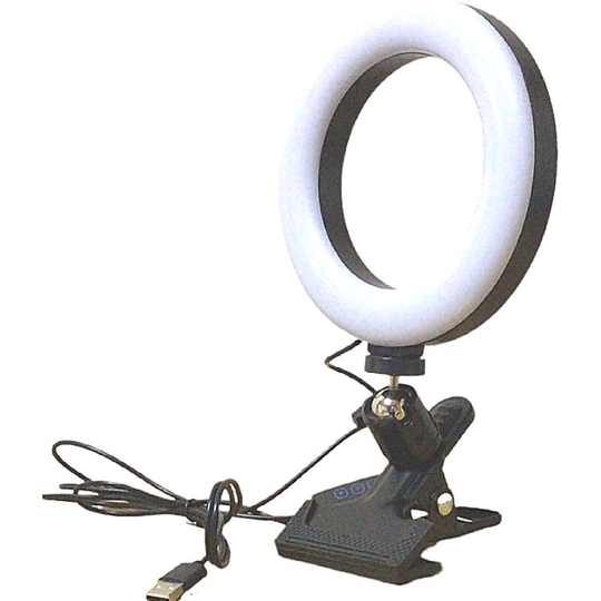 Thsinde - Light Kit, Light Modes, Video Light, Table Lamp with Clip, Computer Stand Lamp, Live Video Streaming, Fill Light, Mini Ring Light a