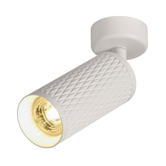 Surface Mounted Spot Light, 1 x GU10, Sand White - Luminosa Lighting