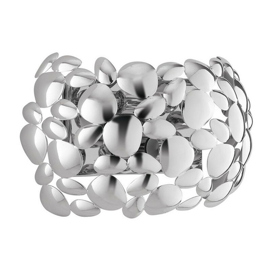Fan Europe Lighting - Fan Europe dioniso 2 Light Wall Light Chrome 30x19x15cm
