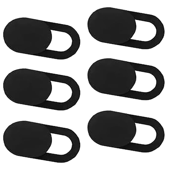 Camera Privacy Protection Ultra Thin Webcam Cover For Computers Laptops Tablet High Quality Cover 6PCS Black - Black,6