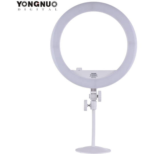 Yongnuo - YN208S 3200K-5500K Bi-Color led Video Light Ring Type Beautify Fill light 18.5W for Portrait Photography Live Show Beauty Selfie