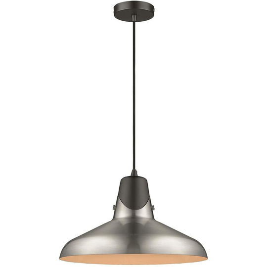 Arsenal 1-Light Satin Nickel Pendant