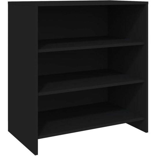 Sideboard Black 70x40.5x75 cm Engineered Wood Vidaxl Black