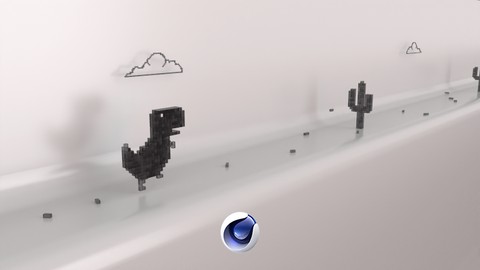 Cinema 4D - Create a looping T-Rex animation in C4D