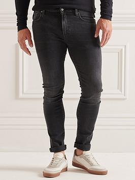 Superdry Studios Slim Jeans - Grey, Grey, Size 30, Length Regular, Men