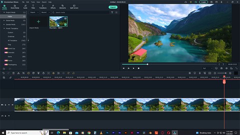 Filmora 11 Video Editing Mastery