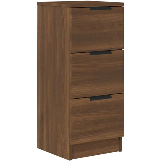 Sideboard Brown Oak 30x30x70 cm Engineered Wood vidaXL - Brown