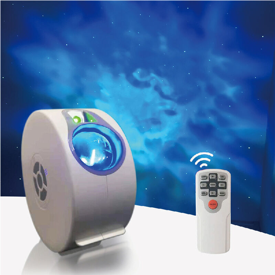 Thsinde - Starry Sky Projector, 360 ° Rotating Starry Sky Projector with rf Remote Control and Bluetooth Speaker, led Projector Christmas Gift