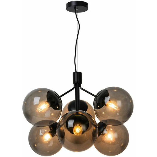 Nordlux Ivona Cluster Pendant Ceiling Light Black, E27
