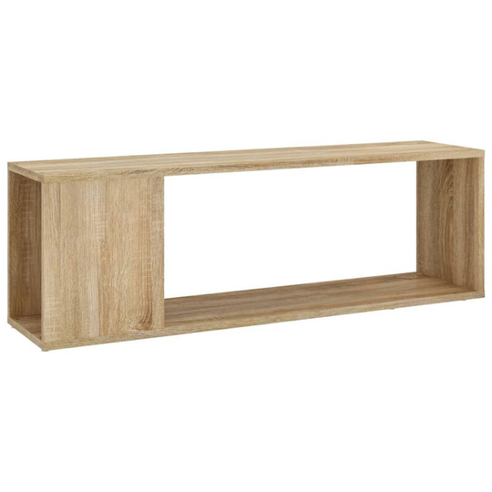 Tv Cabinet Sonoma Oak 100x24x32 cm Engineered Wood Vidaxl Brown