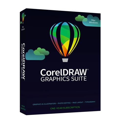 Corel CorelDRAW Graphics Suite 1 license(s) 1 year(s)