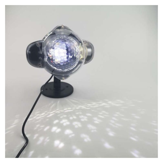 Thsinde - Snowfall Christmas Light Projector, Indoor Outdoor Holiday Projector Lights with Remote Control,White light