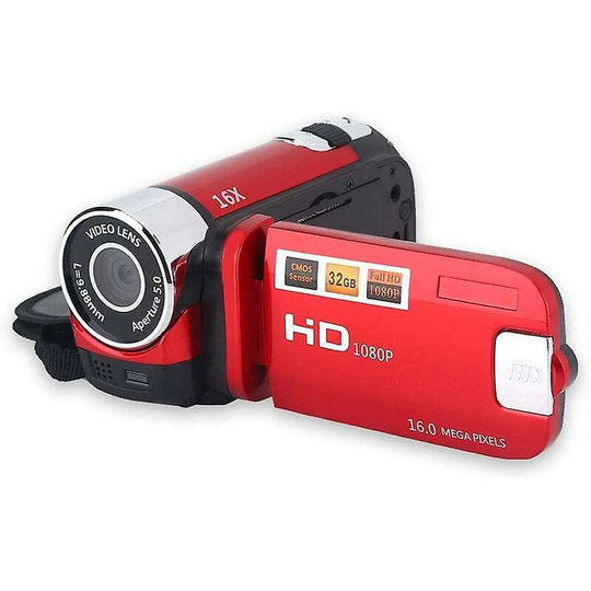 Thsinde - Portable Digital Camcorder, Full Hd Camcorder Support 32g Card 270 Rotation