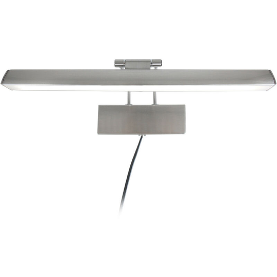 Sienna Lighting - Sienna Litho Led Picture Light Steel Brushed, Plastic Matt