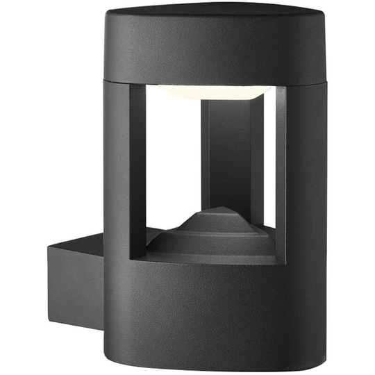 Searchlight Lighting - Searchlight Michigan - led Outdoor Aluminium Wall Light Grey IP54