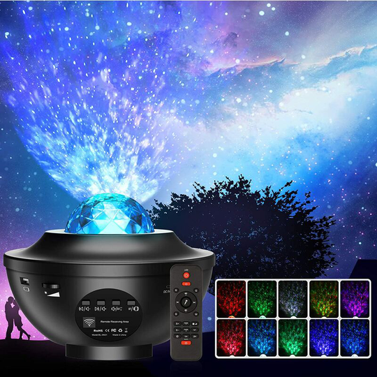 Einemgeld - Starry Sky Projector, led Planetarium Projector Rotating Night Light for Kids 21 Modes, Adjustable Ocean Starry Sky Light Projector