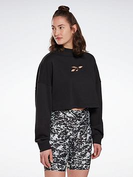 Reebok Studio Vector Knit Crew Sweatshirt