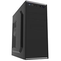 CiT Jet Stream Mid Tower 1 x USB 3.0 / 1 x USB 2.0 Black & Silver Case with 500W PSU