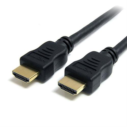StarTech.com 1m HDMI Cable - 4K High Speed HDMI Cable with Ethernet - 4K 30Hz UHD HDMI Cord - 10.2 Gbps Bandwidth - HDMI 1.4 Video / Display Cable M/M 28AWG - HDCP 1.4 - Black