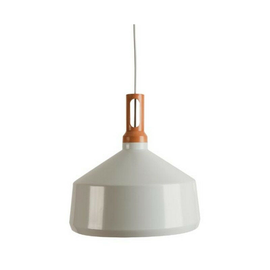 Larissa Petrich Dome Ceiling Pendant 1 Light Aluminium White