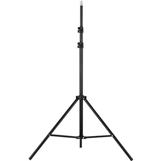Superseller - Adjustable Metal Tripod Light Stand Max. Height 2M/6.6ft with 1/4 Inch Screw for Photography Studio led Video Light Umbrella Ring Light