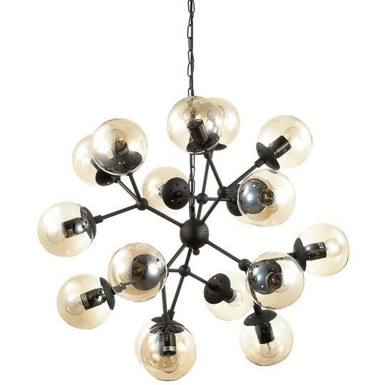 Ideal Lux Lighting - Ideal Lux Kepler - Light Ceiling Pendant Black