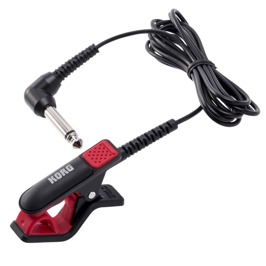 Korg CM300 Clip-On Contact Microphone Black & Red