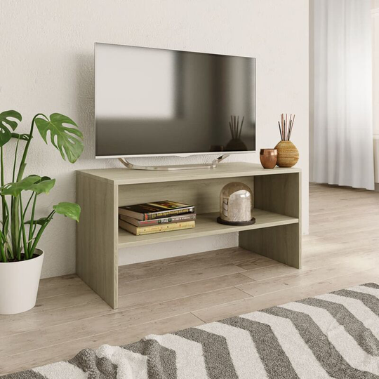 Tv Cabinet Sonoma Oak 80x40x40 cm Chipboard