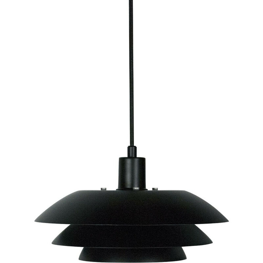 Dyberg Larsen Dome Pendant Ceiling Light Matt Black 31cm