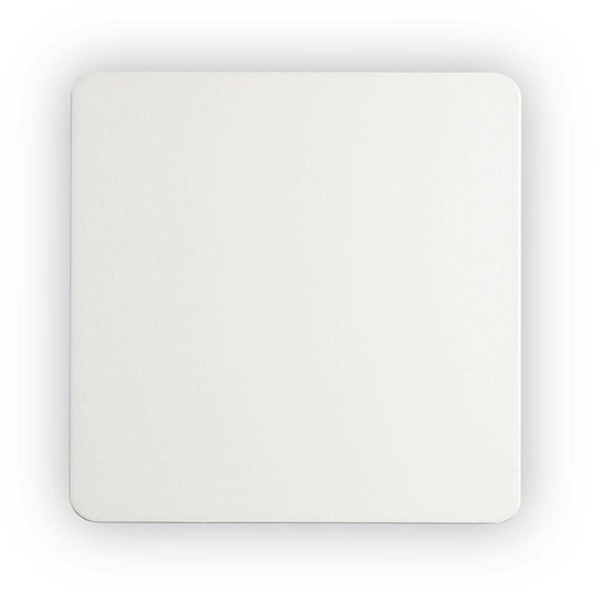 01ideallux - Wall light Cover Aluminum white 1 bulb 15cm