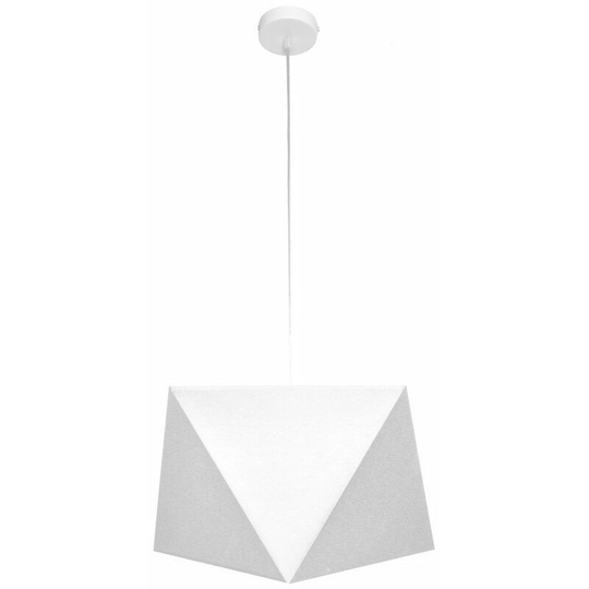 Helam Adamant Pendant Ceiling Light White 40cm