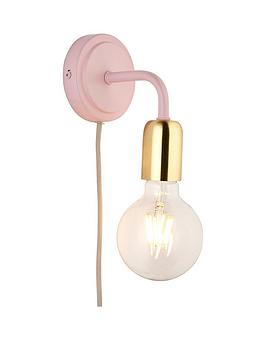Key Plug In Wall Light