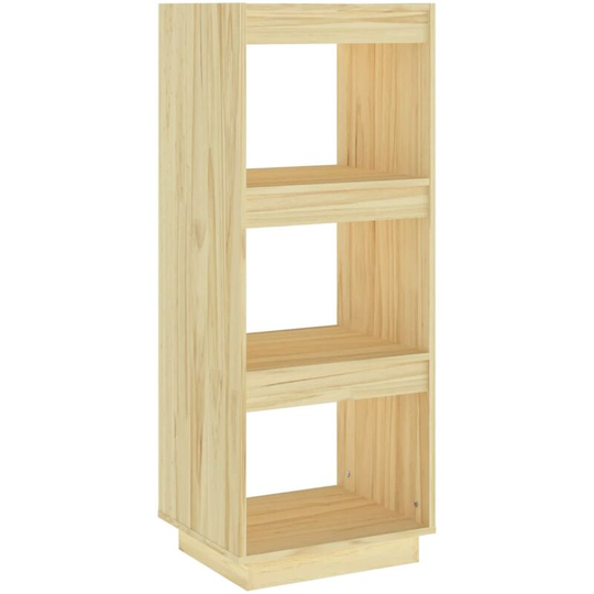 Book Cabinet/Room Divider 40x35x103 cm Solid Pinewood Vidaxl Brown