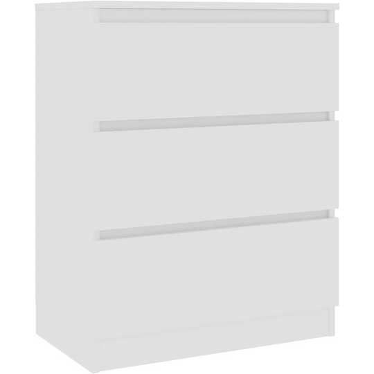 Sideboard White 60x35x76 cm Engineered Wood Vidaxl White