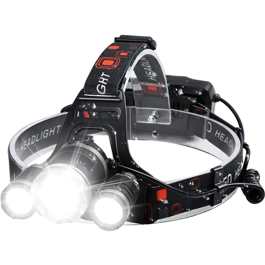 Usb Rechargeable Headlamp 6000 High Lumens Super Bright Headlamp for Adluts Kids Waterproof Headlamp 4 Modes Light Headlights