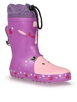 Regatta Kids Mudplay Wellies - Light Purple