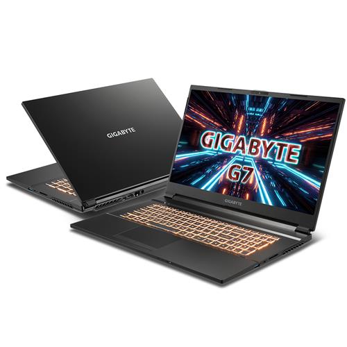 Gigabyte G7 MD-71UK123SH notebook i7-11800H 43.9 cm (17.3") Full HD Intel Core i7 16 GB DDR4-SDRAM 512 GB SSD NVIDIA GeForce RTX 3050 Ti Wi-Fi 6 (802.11ax) Windows 10 Home Grey