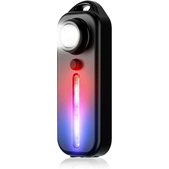 Aougo - Rear Bike Light, Powerful led usb Rechargeable Bicycle Backlight Waterproof Rear Light Suits for Cycling Warning Helmet Safety Lamp