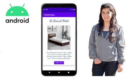 Android App Development, Hotel Booking App with API Integrate