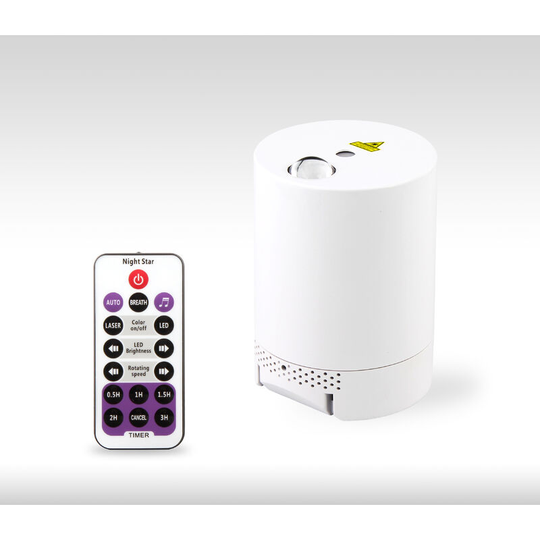 Starry sky projector, exquisite nebula light projector, nebula light, usb remote control sound control suitable for children, adults, bedrooms,