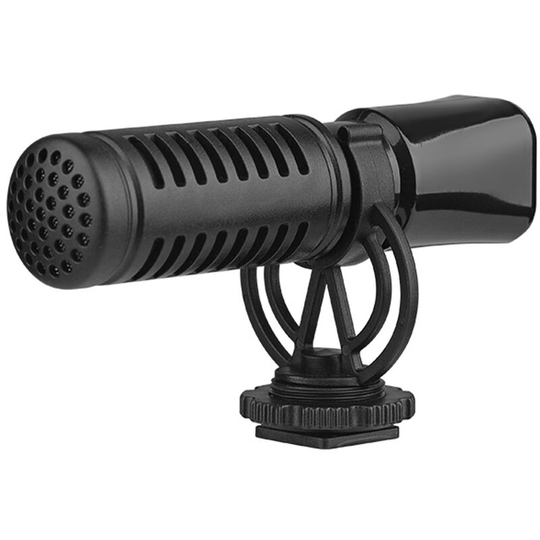 Mini Microphone Cardioid Condenser Mic with Shock Mount Windscreen 3.5mm trs Plug for dslr Camera Vlog Live Streaming Video Recording,3.5mm trs Plug