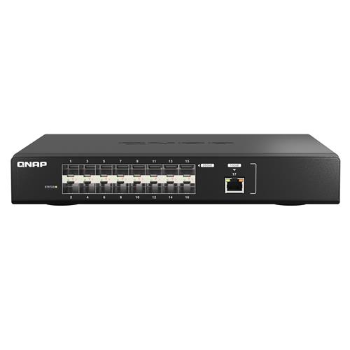 QNAP QSW-M5216-1T network switch Managed L2 10G Ethernet (100/1000/10000) Black