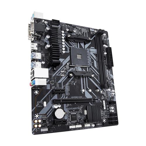Gigabyte B450M S2H (rev. 1.0) Socket AM4 Micro ATX AMD B450