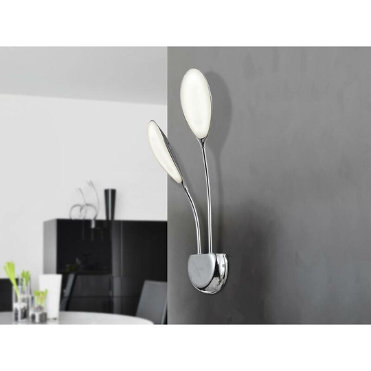Schuller Lighting - Schuller Lucila - Integrated led 2 Light Wall Lamp Chrome