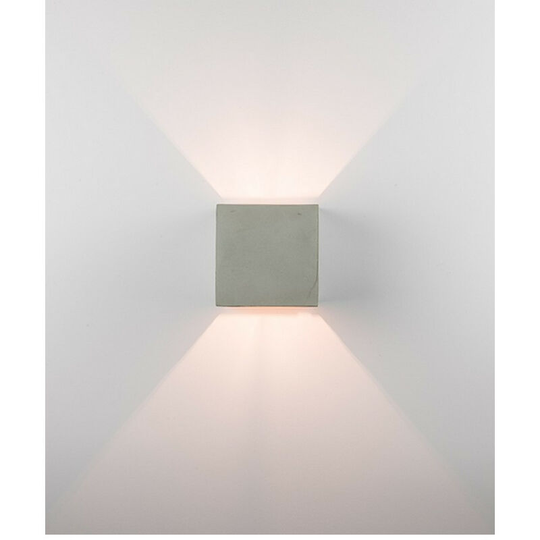 Larissa Lighting - Larissa Dobrich Up Down Wall Light Concrete 1x G9